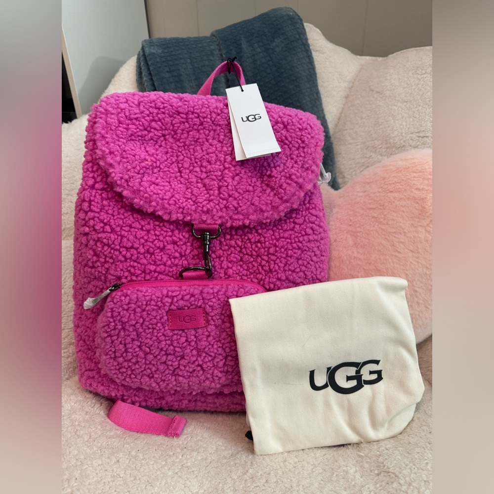 UGG Inara Sherpa Backpack, NWT